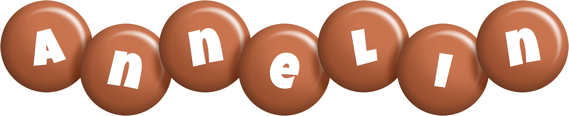 Annelin candy-brown logo