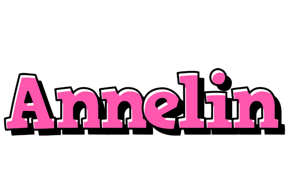 Annelin girlish logo