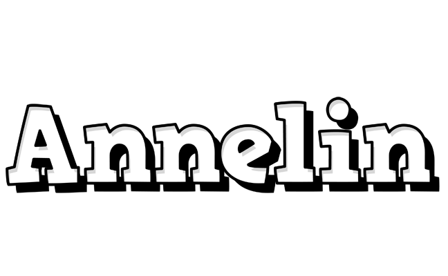 Annelin snowing logo