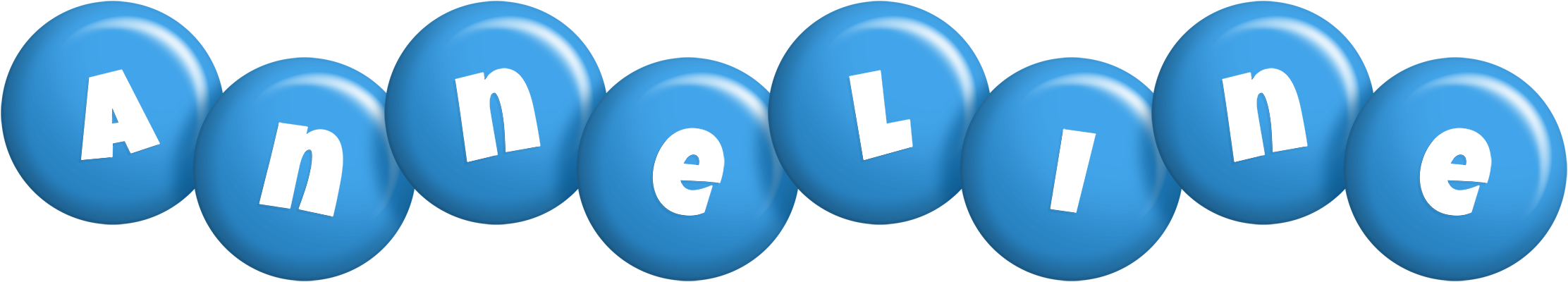 Anneline candy-blue logo