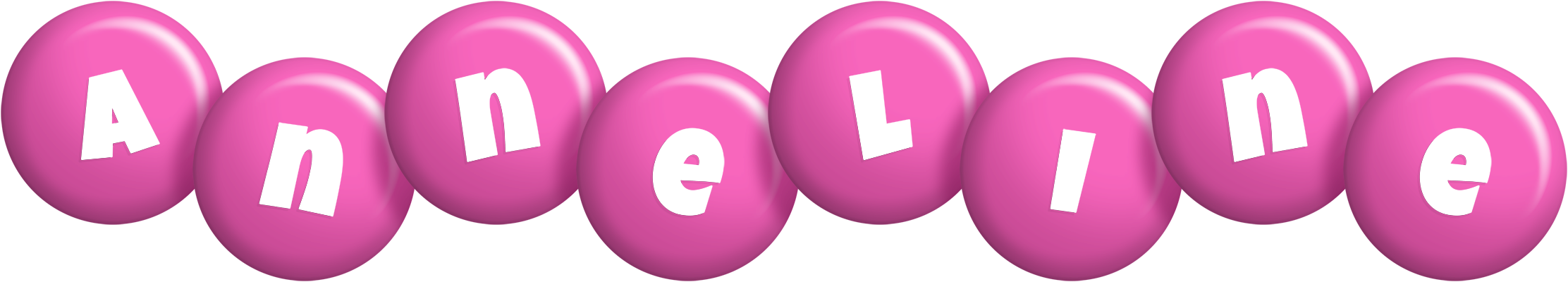 Anneline candy-pink logo
