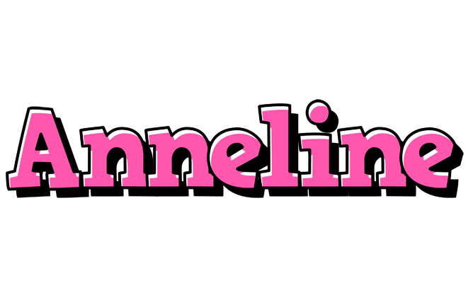 Anneline girlish logo