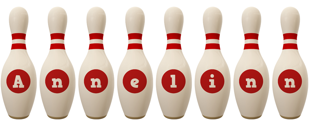 Annelinn bowling-pin logo
