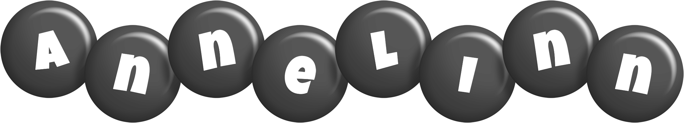 Annelinn candy-black logo