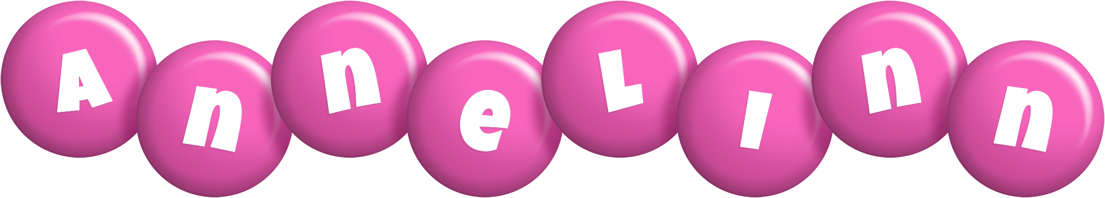 Annelinn candy-pink logo