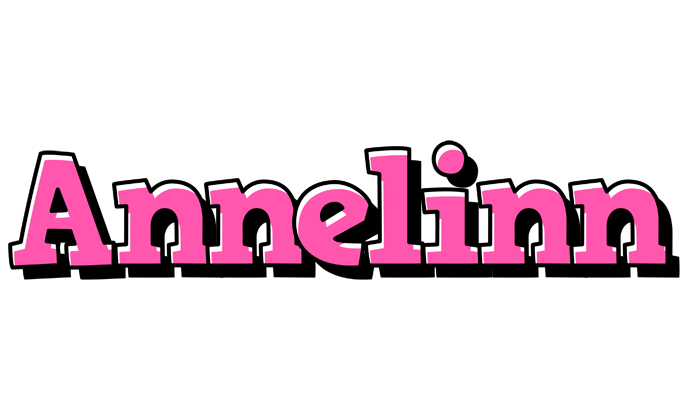 Annelinn girlish logo