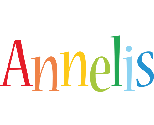 Annelis birthday logo