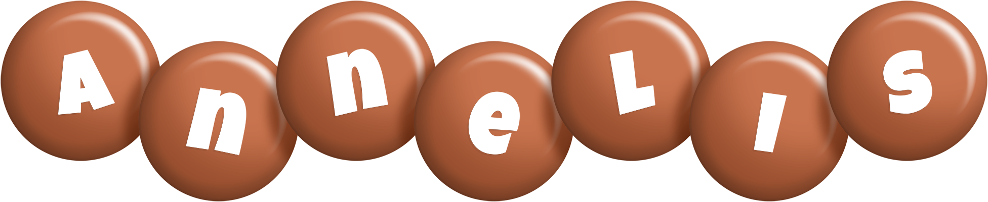 Annelis candy-brown logo