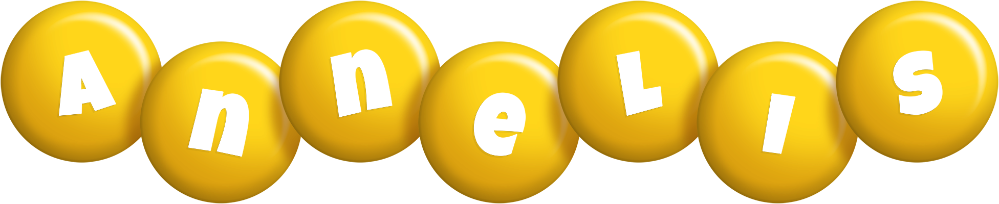 Annelis candy-yellow logo