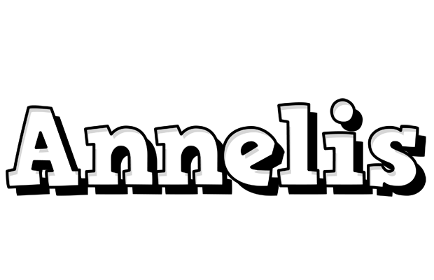 Annelis snowing logo