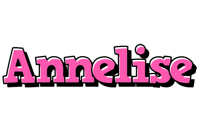 Annelise girlish logo
