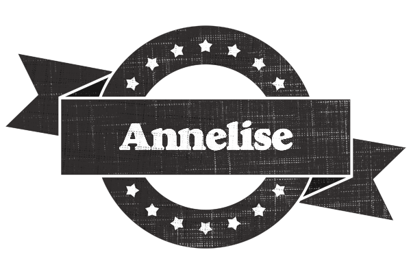 Annelise grunge logo