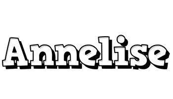 Annelise snowing logo