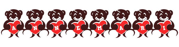 Annemari bear logo