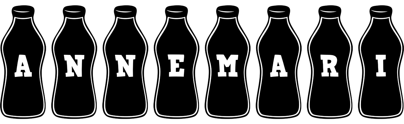 Annemari bottle logo