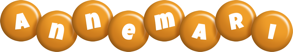 Annemari candy-orange logo