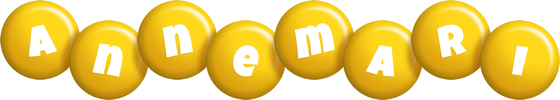 Annemari candy-yellow logo