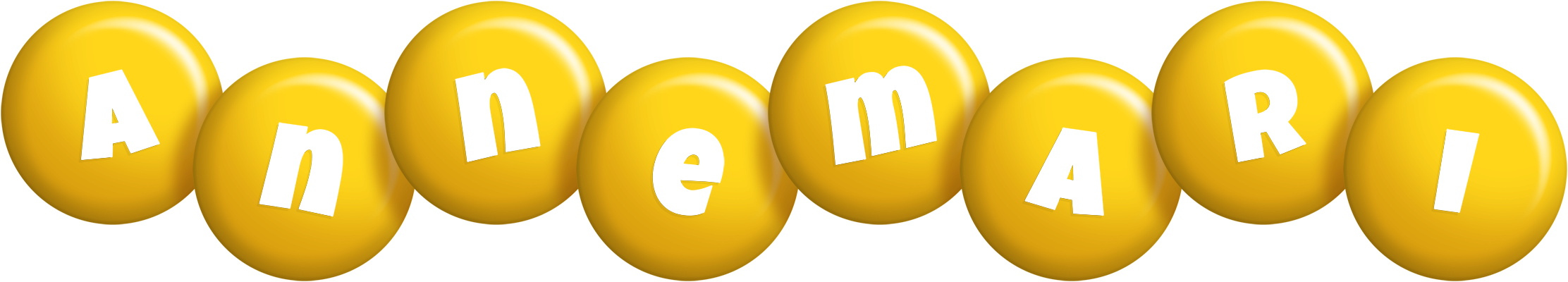 Annemari candy-yellow logo