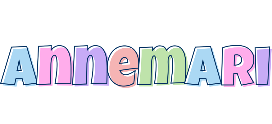 Annemari pastel logo