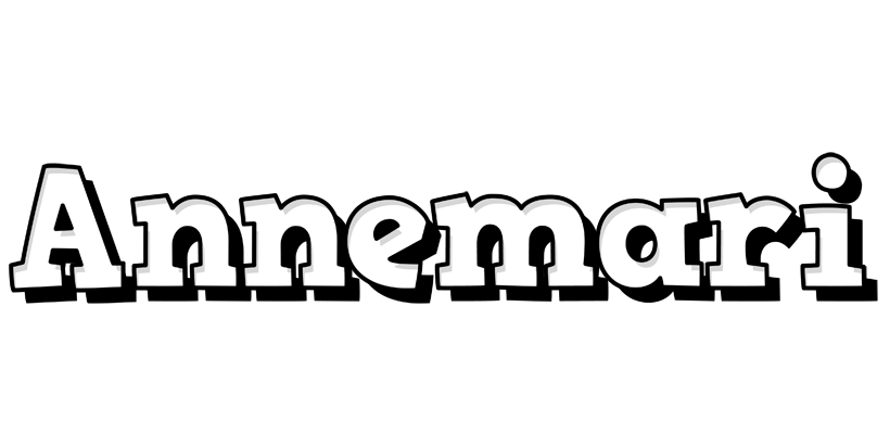 Annemari snowing logo