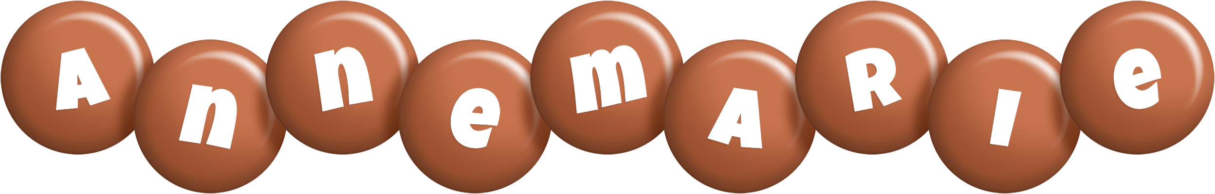Annemarie candy-brown logo