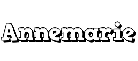 Annemarie snowing logo