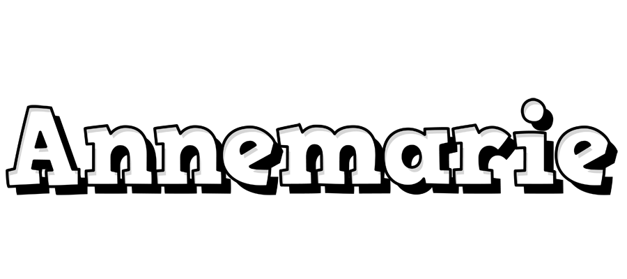 Annemarie snowing logo