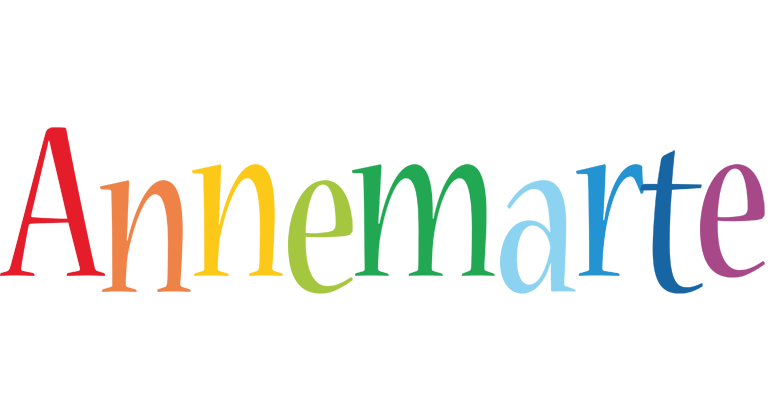 Annemarte birthday logo