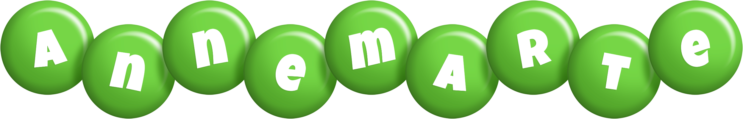 Annemarte candy-green logo
