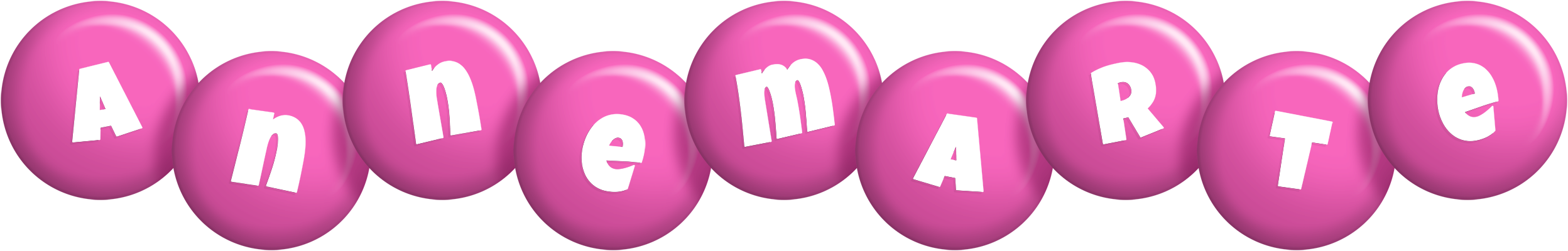 Annemarte candy-pink logo