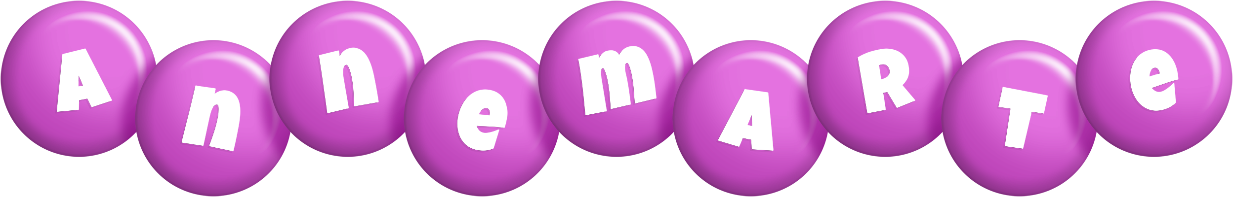 Annemarte candy-purple logo