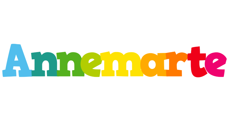 Annemarte rainbows logo