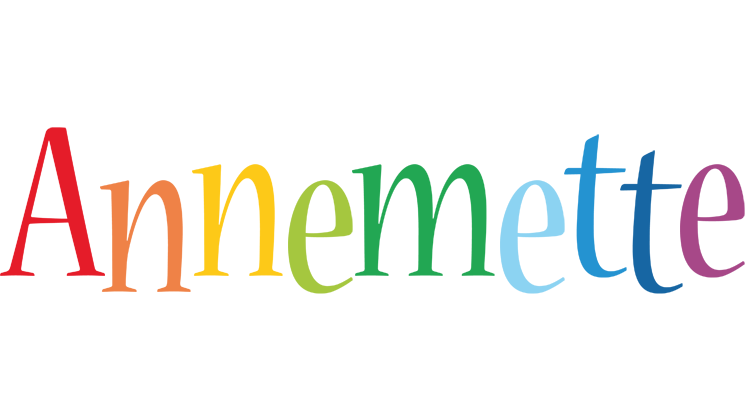 Annemette birthday logo