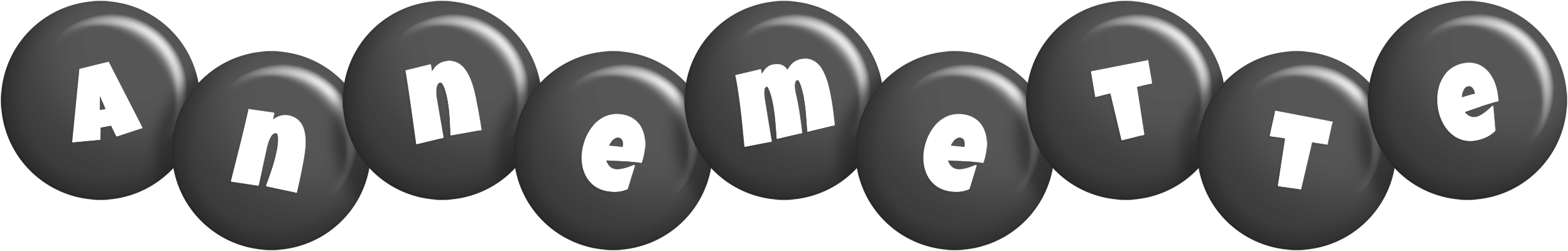 Annemette candy-black logo