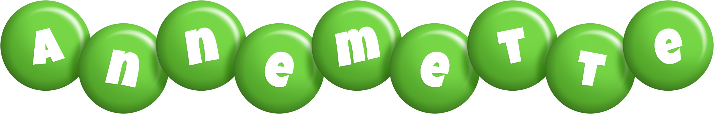 Annemette candy-green logo