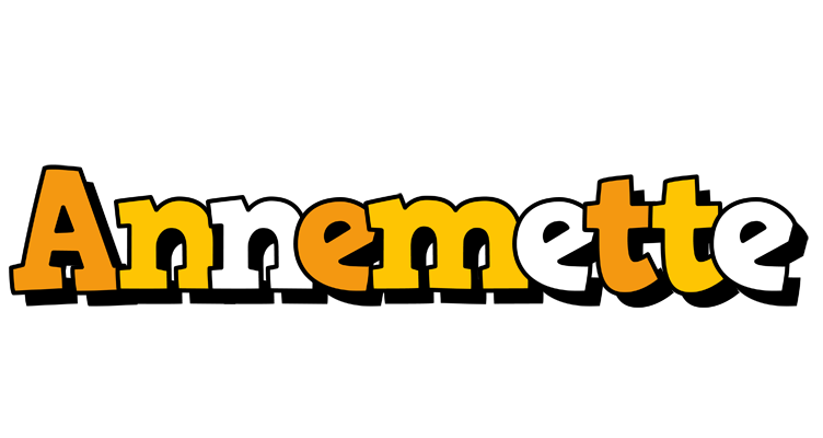Annemette cartoon logo