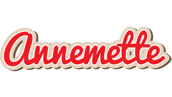 Annemette chocolate logo