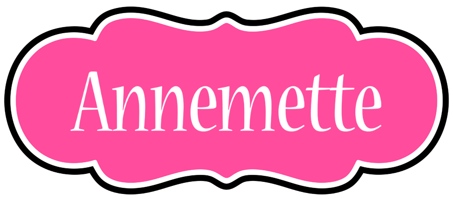 Annemette invitation logo