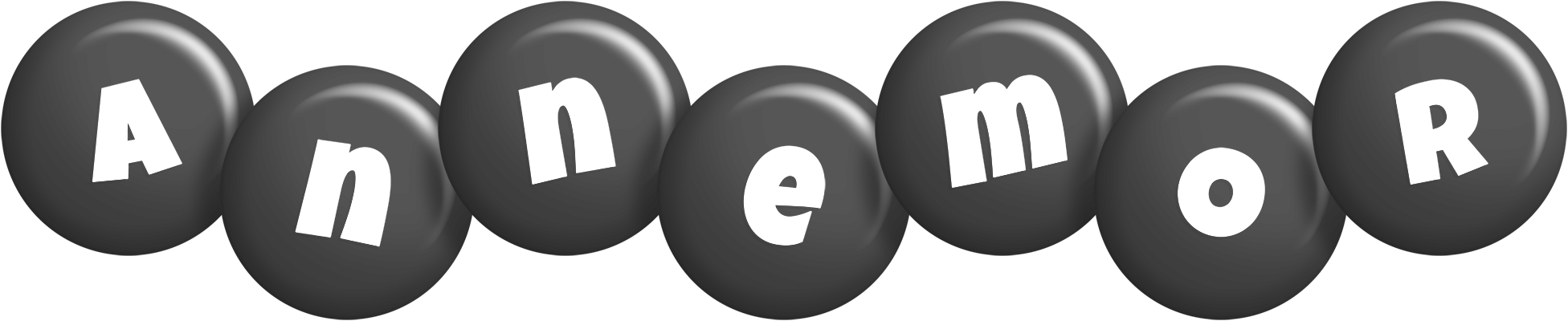 Annemor candy-black logo