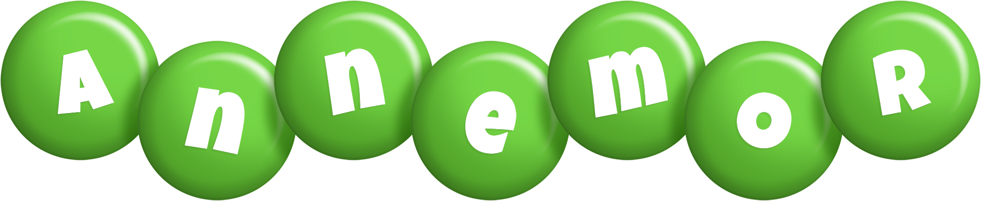 Annemor candy-green logo