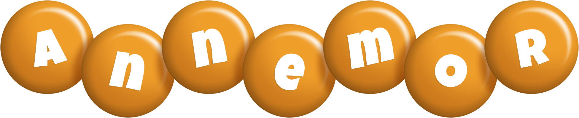 Annemor candy-orange logo