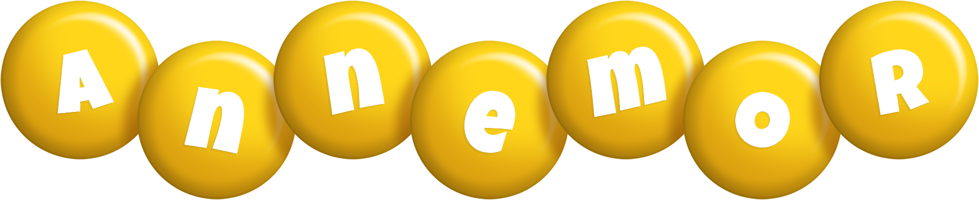 Annemor candy-yellow logo