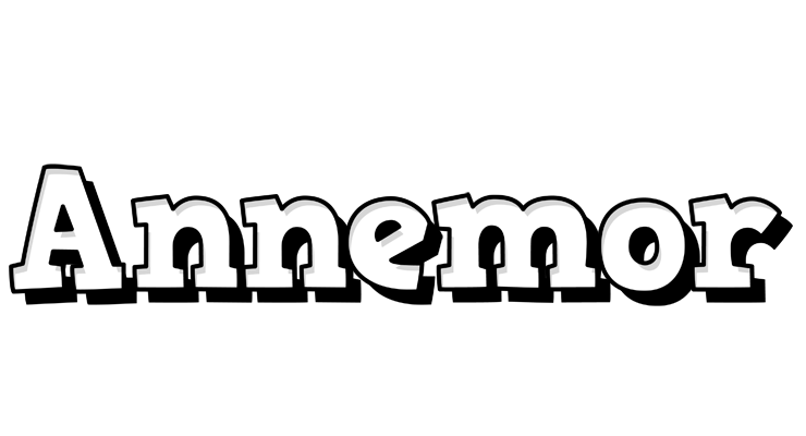 Annemor snowing logo