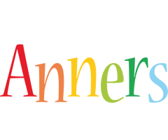 Anners birthday logo