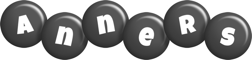 Anners candy-black logo