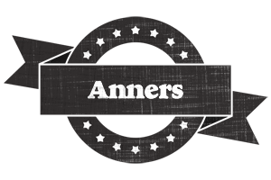 Anners grunge logo