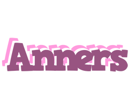 Anners relaxing logo