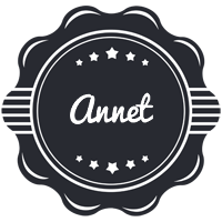 Annet badge logo