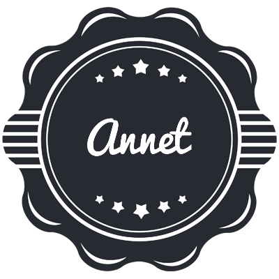 Annet badge logo