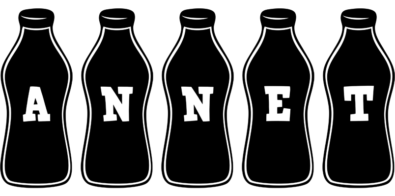 Annet bottle logo